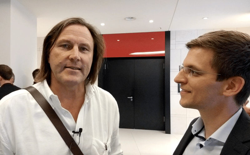 Speaker Rainer Petek und Konstantin Ristl auf der GSA Convention 2018