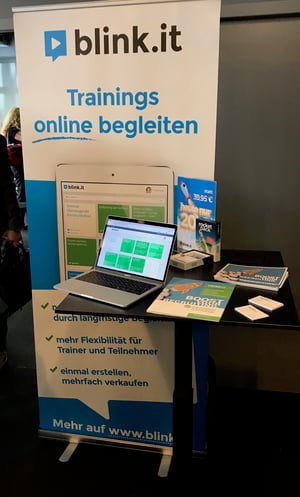 Unser Stand auf der HR Innovation Roadshow 2018 in Stuttgart