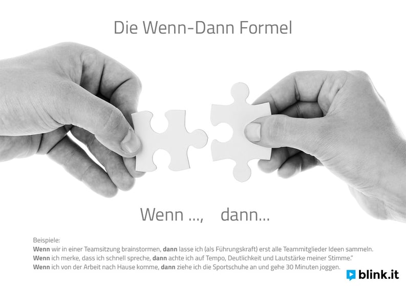 Wenn-Dann-Formel für Wenn-Dann-Pläne