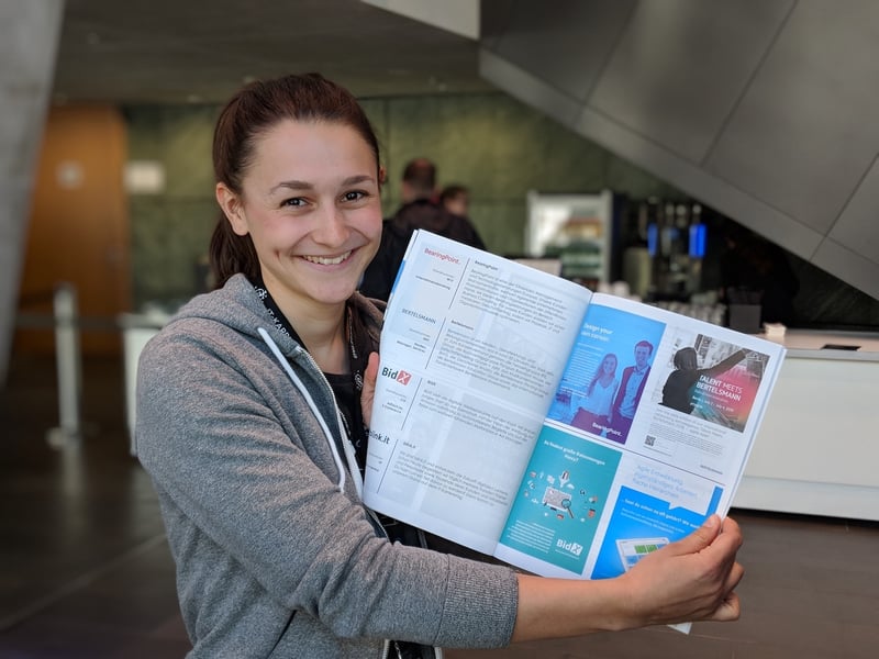 Johanna auf dem IT Karrieretag