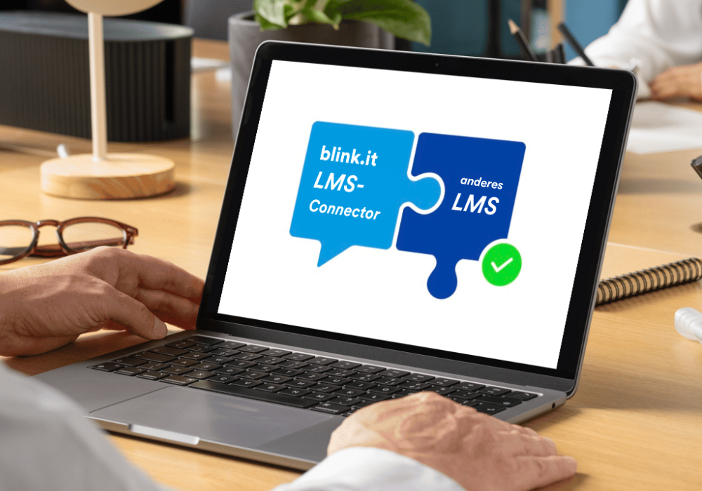 Keyvisual LMS-Connector Mockup