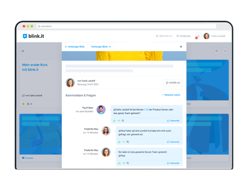 2021 Mockup Kommentarfunktion
