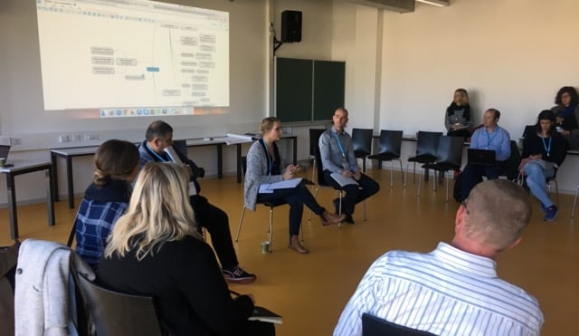 Kreative Mindmapping-Session mit Hans-Martin auf der CLC 2018