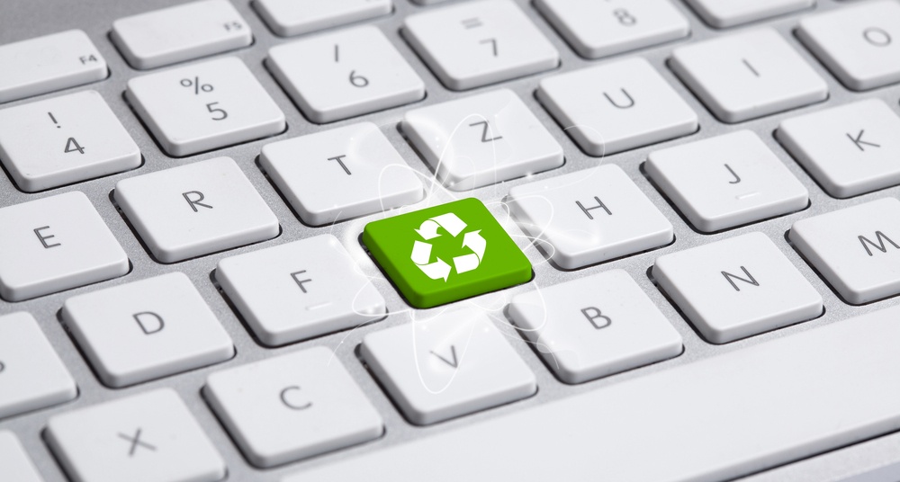 Recycling per Knopfdruck: Mit Online-Kursen bei Blended Learning oder E-Learning kannst du Inhalte schnell wiederverwerten