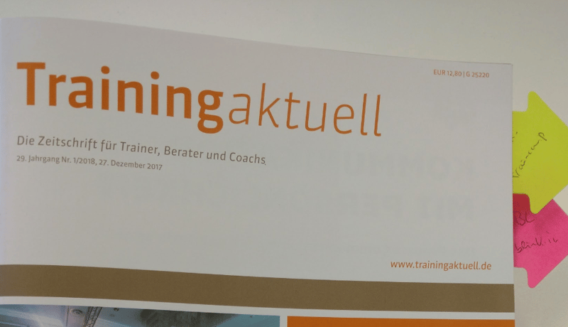 Training aktuell: Thema Blended Learning