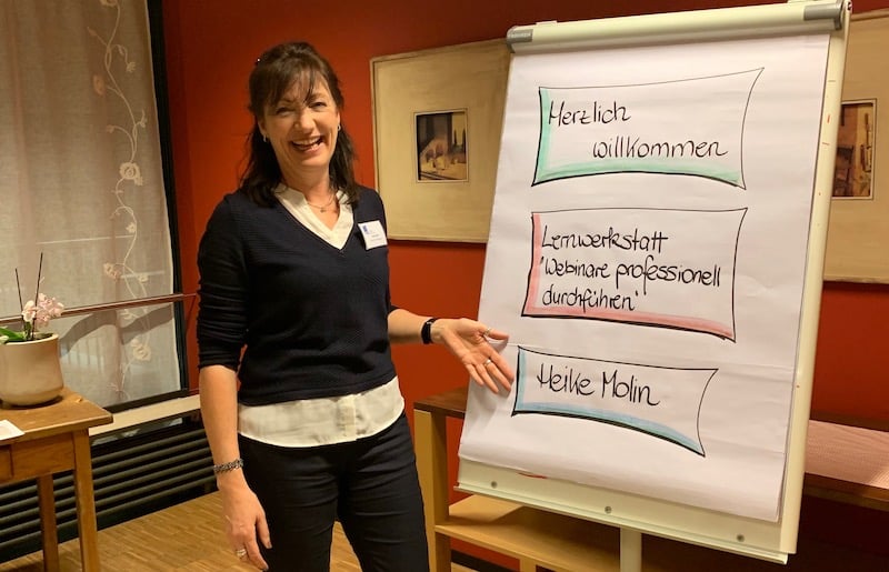 Live-Online-Trainerin Heike Molin stellt sich vor