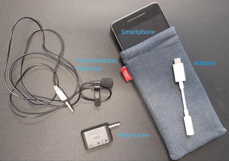 Video-Ausrüstung fürs Smartphone: Mikrofon, Adapter und Stecker