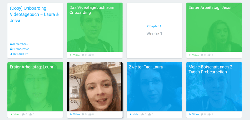 blink.it im Team nutzen: Videotagebuch von Laura und Jessi
