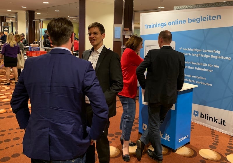 Unsere blink.it-Vertreter am Messestand auf der GSA Convention 2019