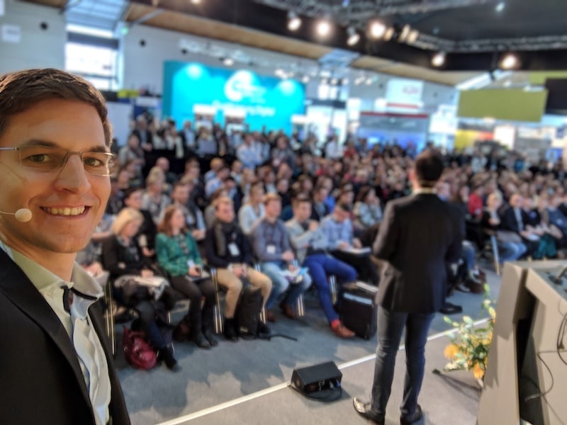 LEAERNTEC 2019: Konstantin Ristl und Michael Witzke im Vortrag