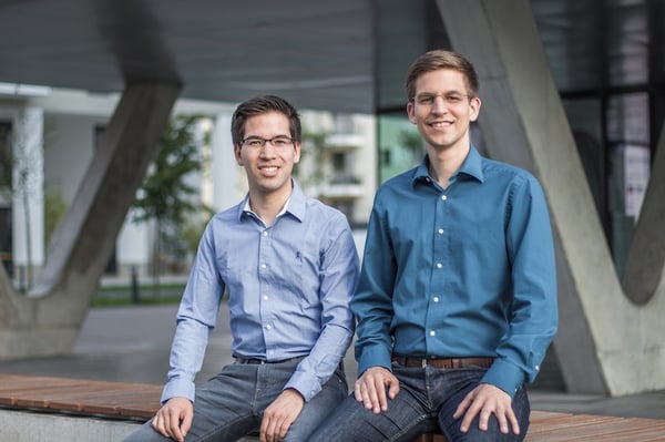 Michael Witzke und Konstantin Ristl: Gründer von blink.it