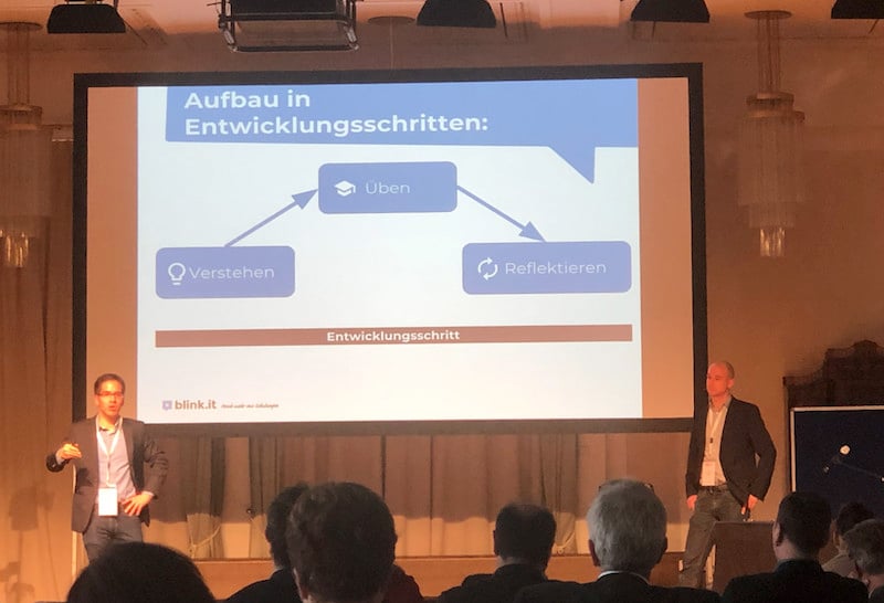 Michael Witzke und Hans-Martin Sprungk auf den Petersberger Trainertagen