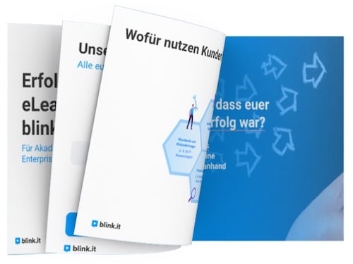 Erfolgreich E-Learnings ausrollen mit blink.it