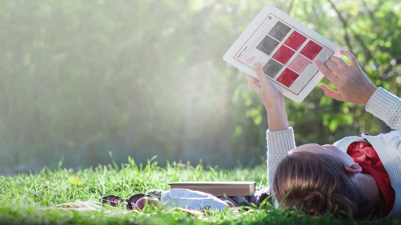 Nicole Mast von MenschTraining nutzt die Software blink.it für Blended Learning