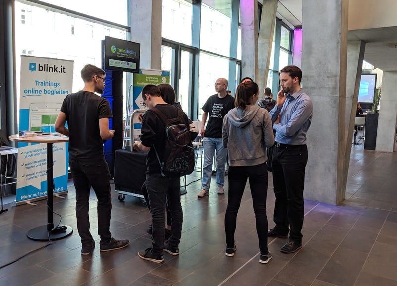 blinkit auf dem IT Karrieretag in Darmstadt