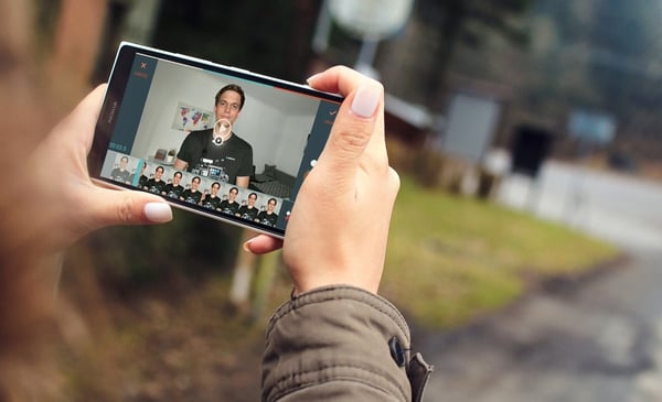 FilmoraGo am Smartphone - Online-Kurs und Tutorial zum Videos schneiden am Smartphone mit blinkit